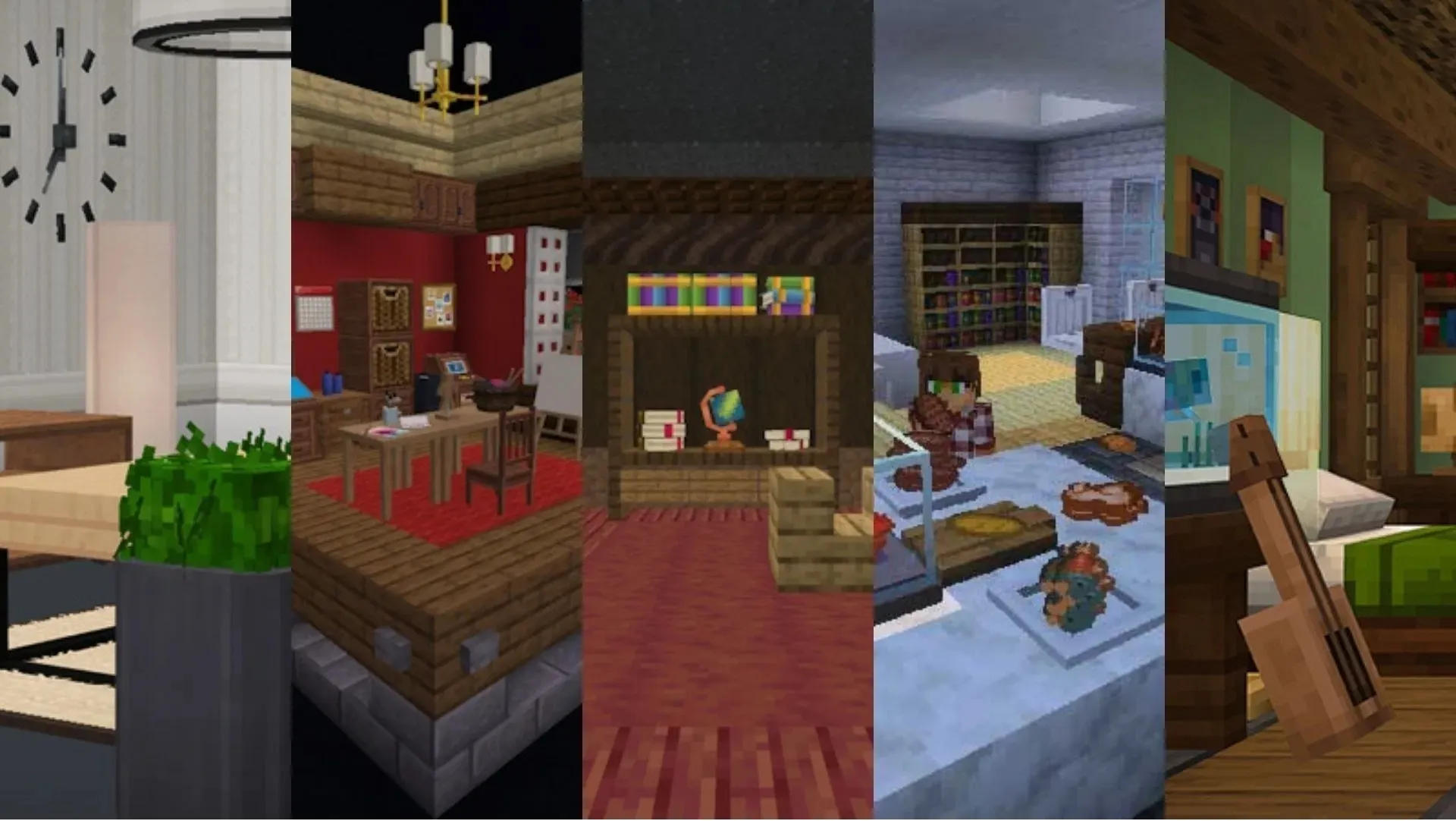5 красивых декоративных аддонов для Minecraft Bedrock