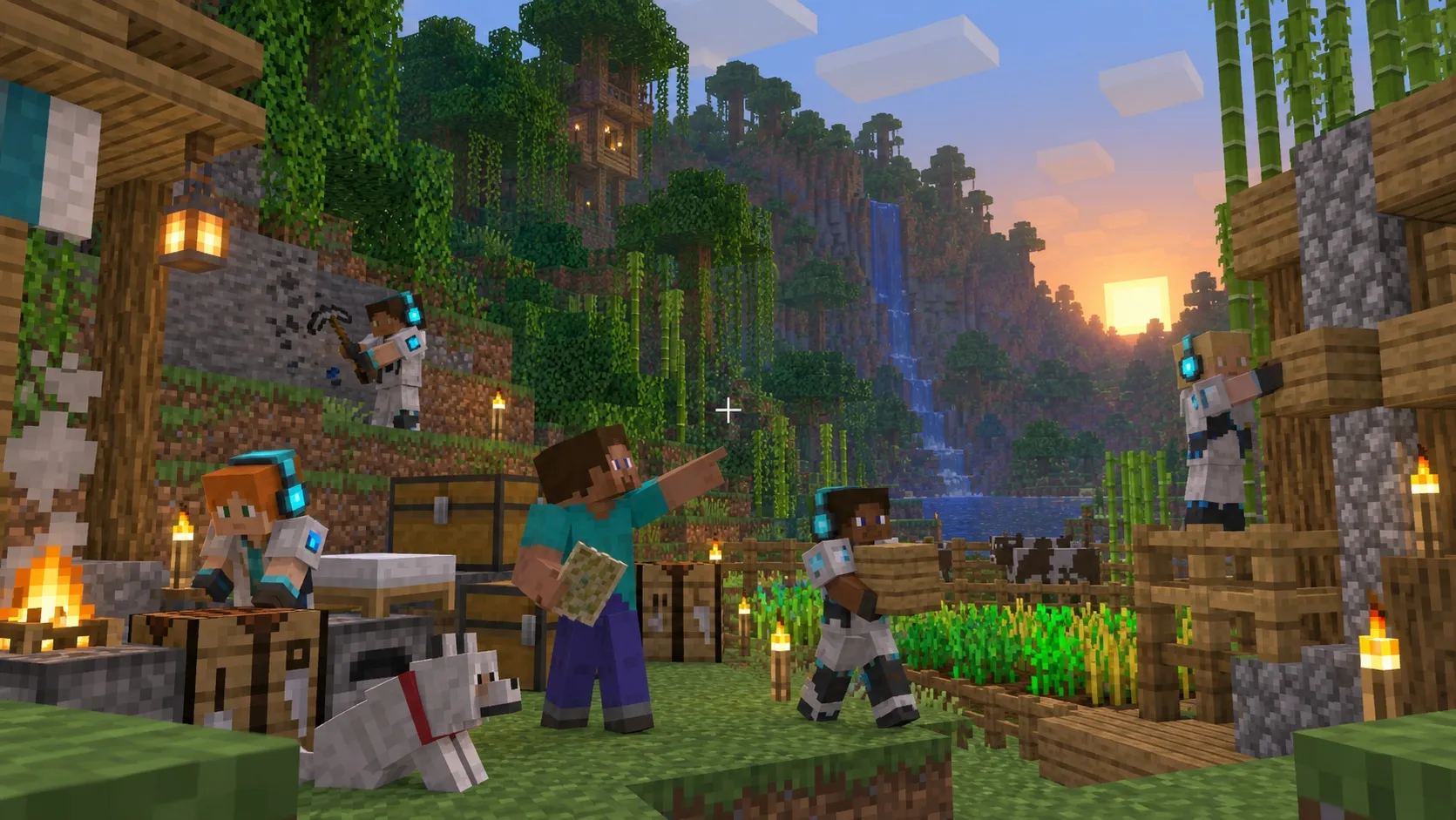 AI Players для Minecraft Bedrock: боты для одиночного мира