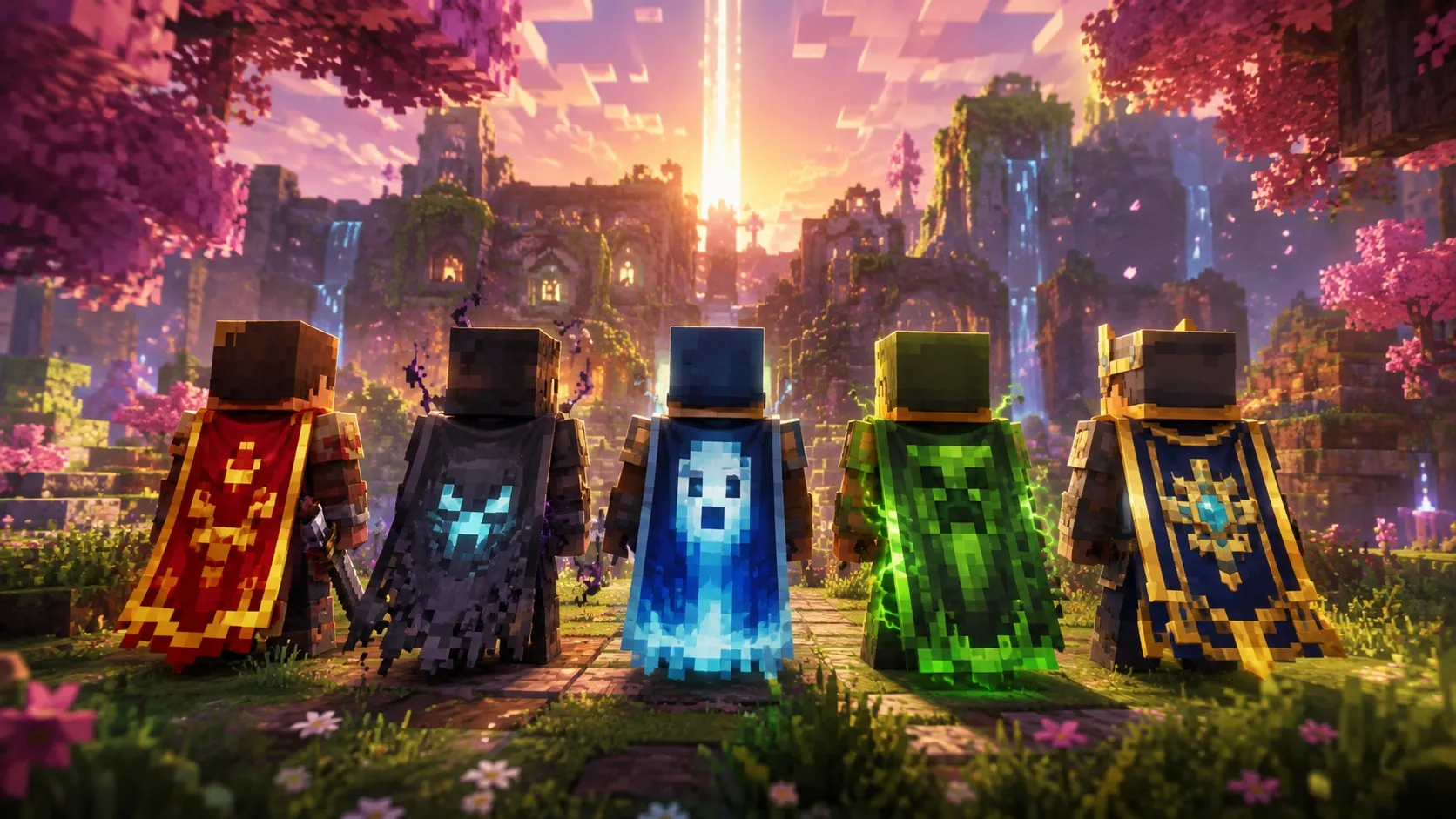 Minecraft Dungeons 2 раскрыла пять новых плащей перед релизом