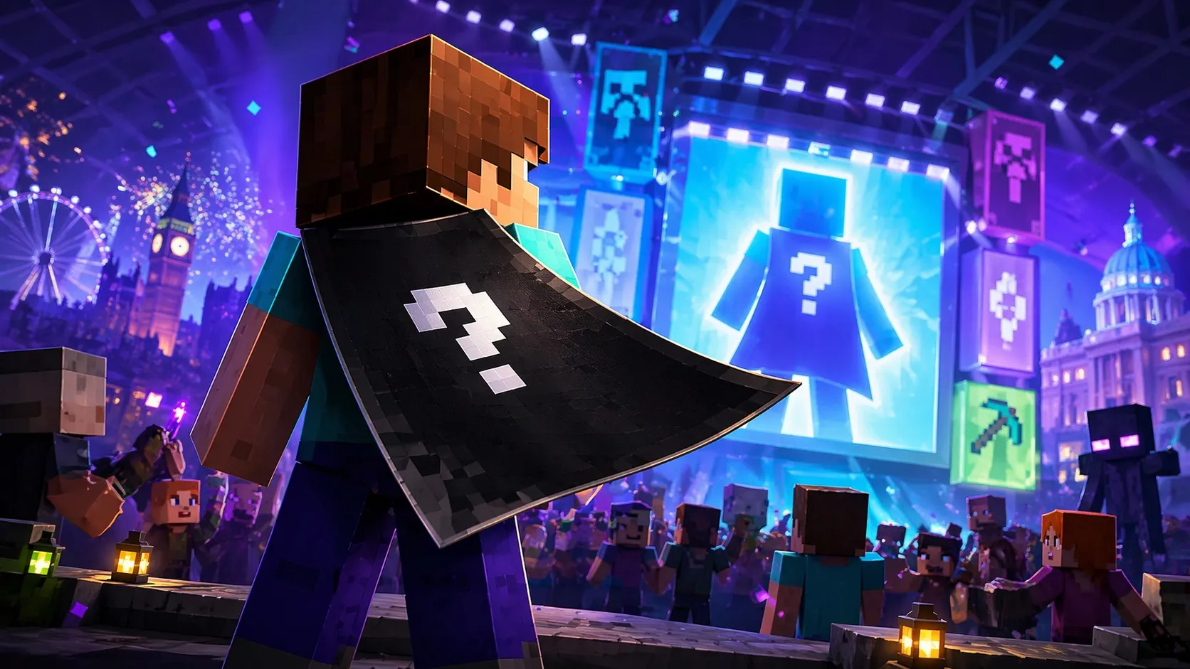 Mojang тизерит новый плащ перед мероприятием Minecraft на TwitchCon