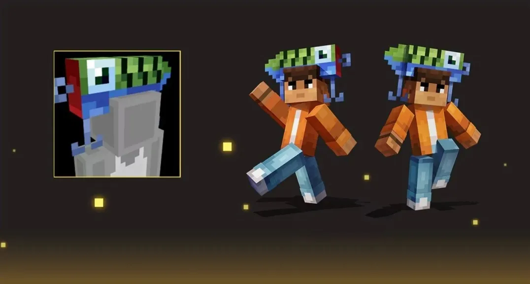 В Minecraft Bedrock раздают бесплатный аксессуар Fishhook Hat — что это и кому он достался