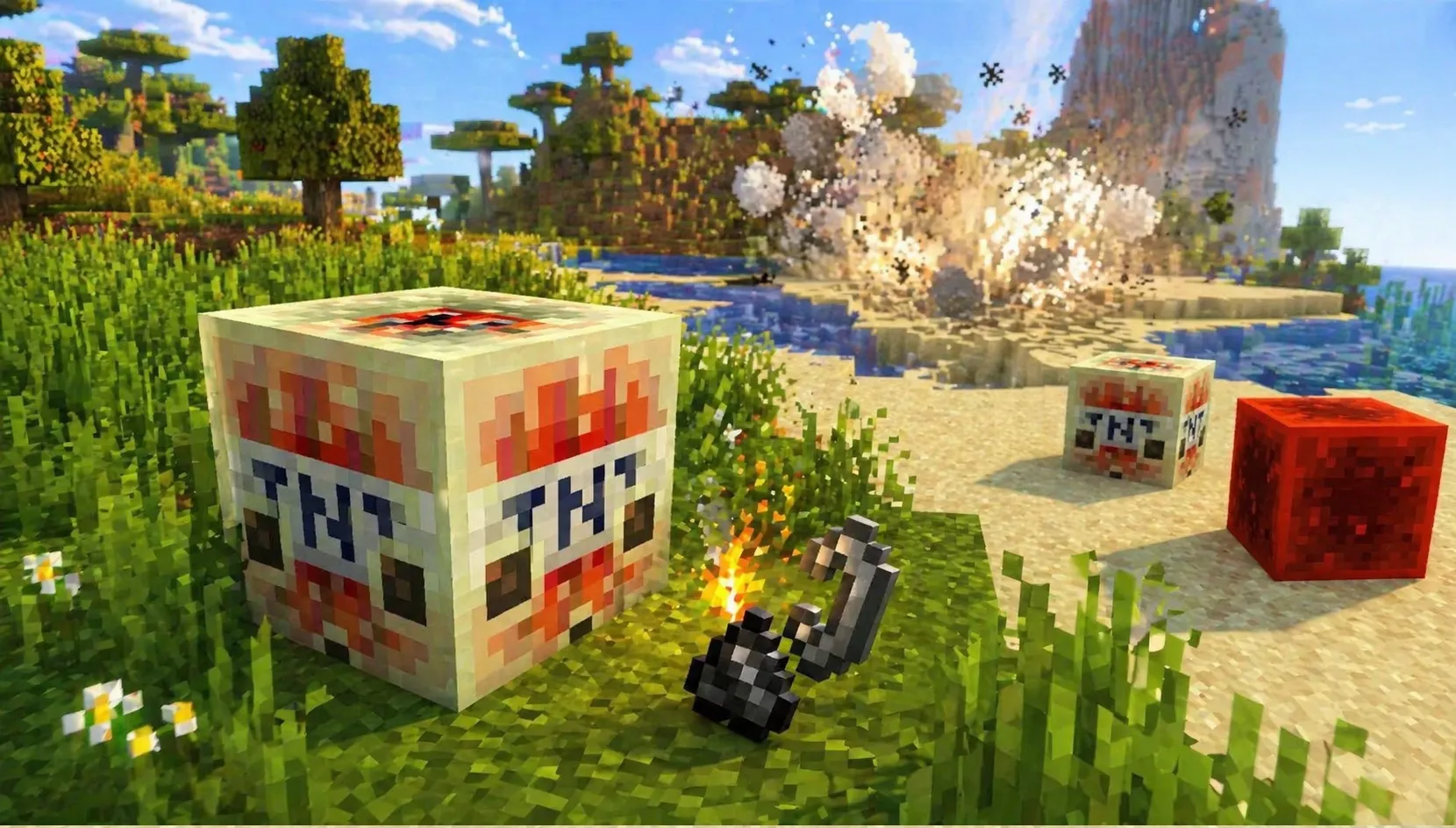 Взрывной серный куб в Minecraft: всё, что нужно знать