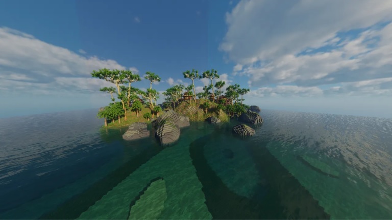 ✦ Tropical Themed Lobby ✦